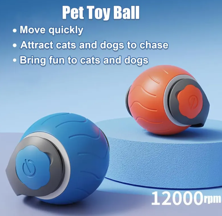 SpeedyTail Interactive Rolling Cat Ball