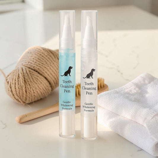 Furvana pet teeth cleaning and whitening pens with gentle formula for dog dental care on a white surface